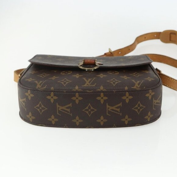 Authentic LOUIS VUITTON Monogram Saint Cloud GM Shoulder Bag M51242 LV - Picture 12 of 16
